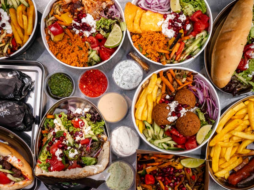 Traditioneller Türkischer Döner Kebab